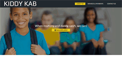 Desktop Screenshot of kiddykab.com
