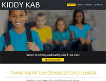 Tablet Screenshot of kiddykab.com